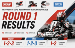 Peregrine Racing drivers celebrate double 1-2-3 finish at Meritus Round 1